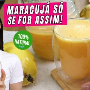 Não tomo mais suco de maracujá comum! Troquei por esta versão ultra saudável e fácil!