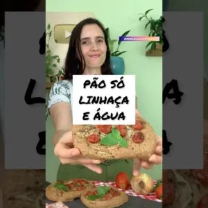 Pare de comprar pão! ZERO FARINHA, só 2 ingredientes! O mais fácil!