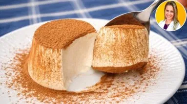 Vontade de Comer DOCE, mas SEM SAIR DA DIETA? Só 4 INGREDIENTES, Poucas Calorias e Rico em Proteína