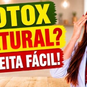 BOTOX NATURAL? A Fórmula Poderosa para Rugas - Natural, Caseira e Barata!