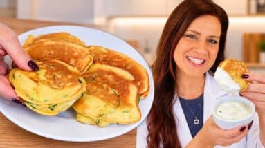 Delícia RICA EM PROTEÍNA, SEM GLÚTEN e SEM FRITURA! Fácil, Rápido e Saudável! PETISCO INCRÍVEL