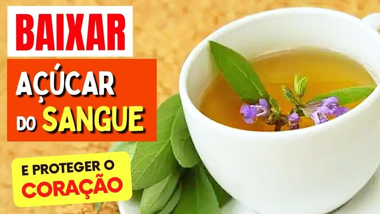 CHÁ para BAIXAR AÇÚCAR NO SANGUE, CORAÇÃO e mais! Benefícios do Chá de ...